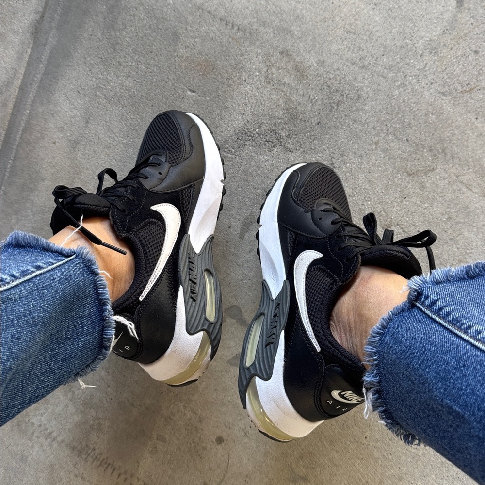 Nike Black and Gray Sneakers